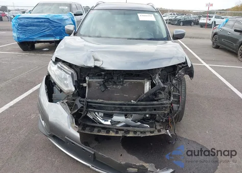 2016 Nissan Rogue Sv from USA, damaged, VIN KNMAT2MT9GP609987